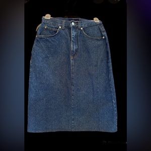 Vintage Ralph Lauren denim skirt